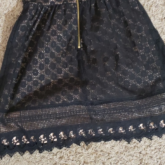 HP⚡️⚡️CANDIES LACE HALTER COCKTAIL DRESS SZ S see meas. - Picture 4 of 6